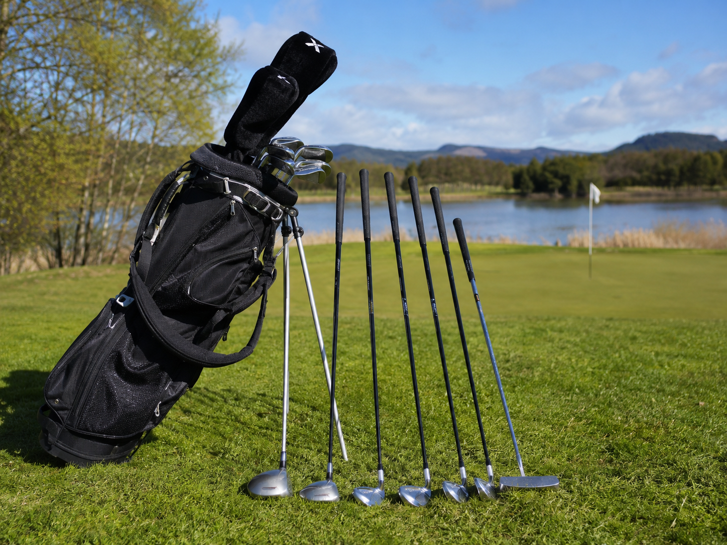 Wilson damesett golf med bag – komplett nybegynnersett