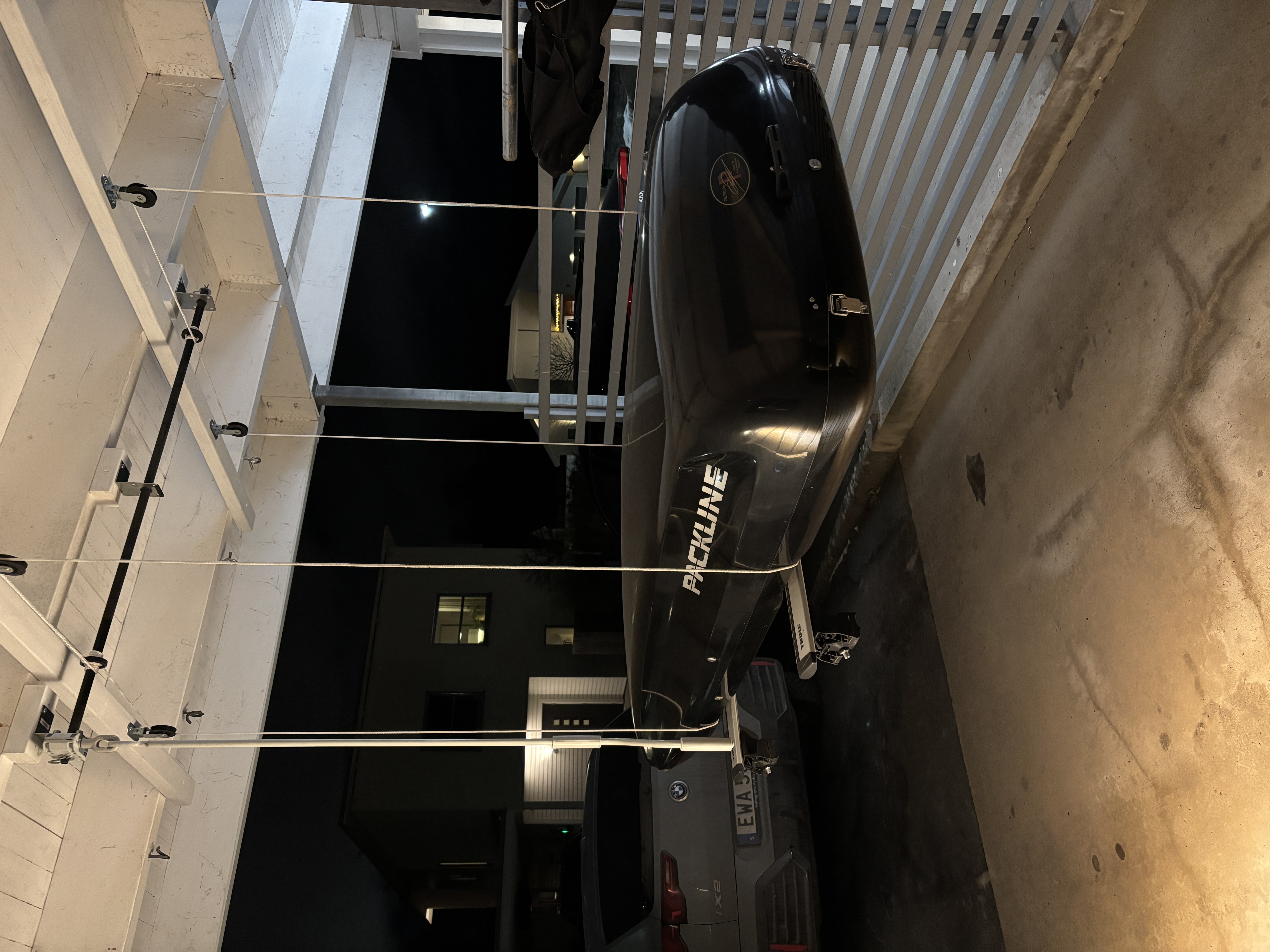 Takbox packline 210x90x30 med takräcken