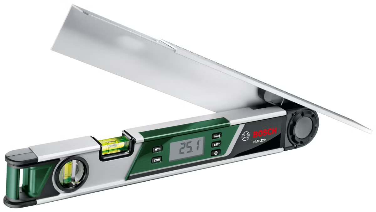 Bosch pam 220 -  vinkelmätare med förlängning