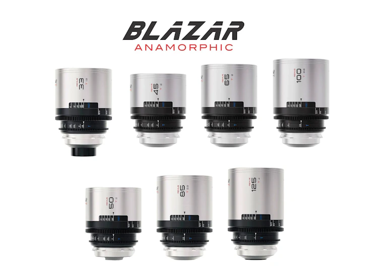Anamorphic blazar remus full frame lens full set 7 lens (like sirui, atlas mercury lens)