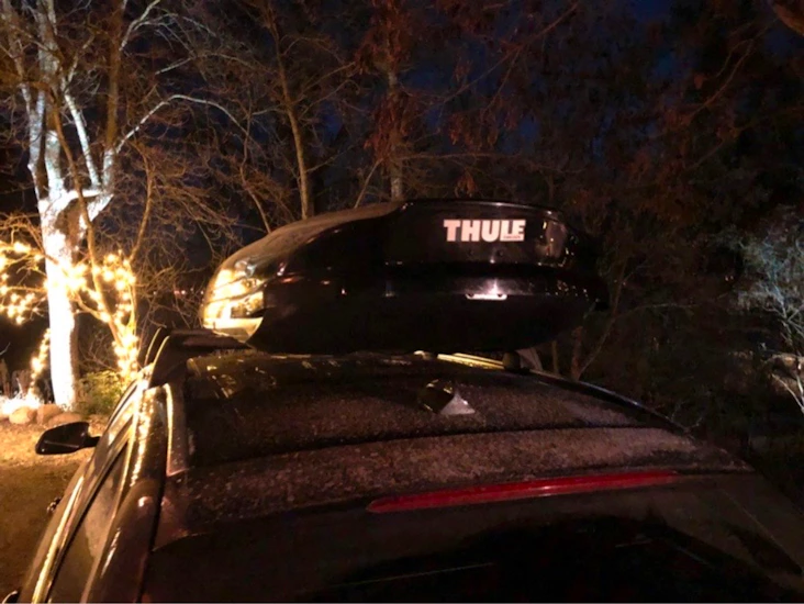 Thule takbox (stor smidig aerodynamisk)