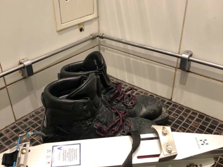 Turpjäxor till långfärdsskridskor / skidor 45