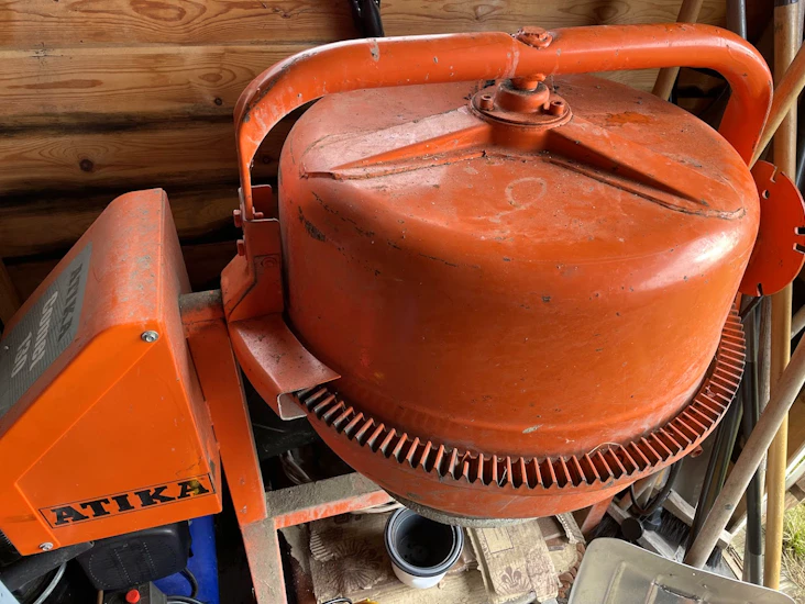 Atika comet 130 sement/betong blander