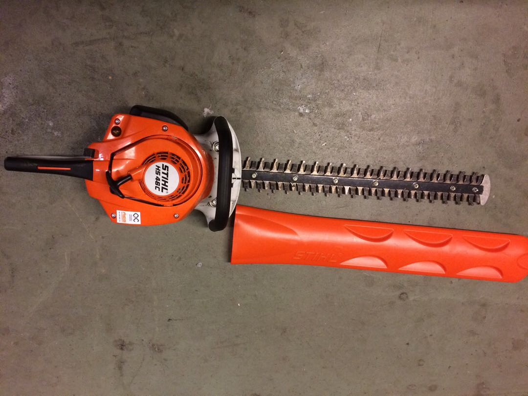 Bensindriven häcksax