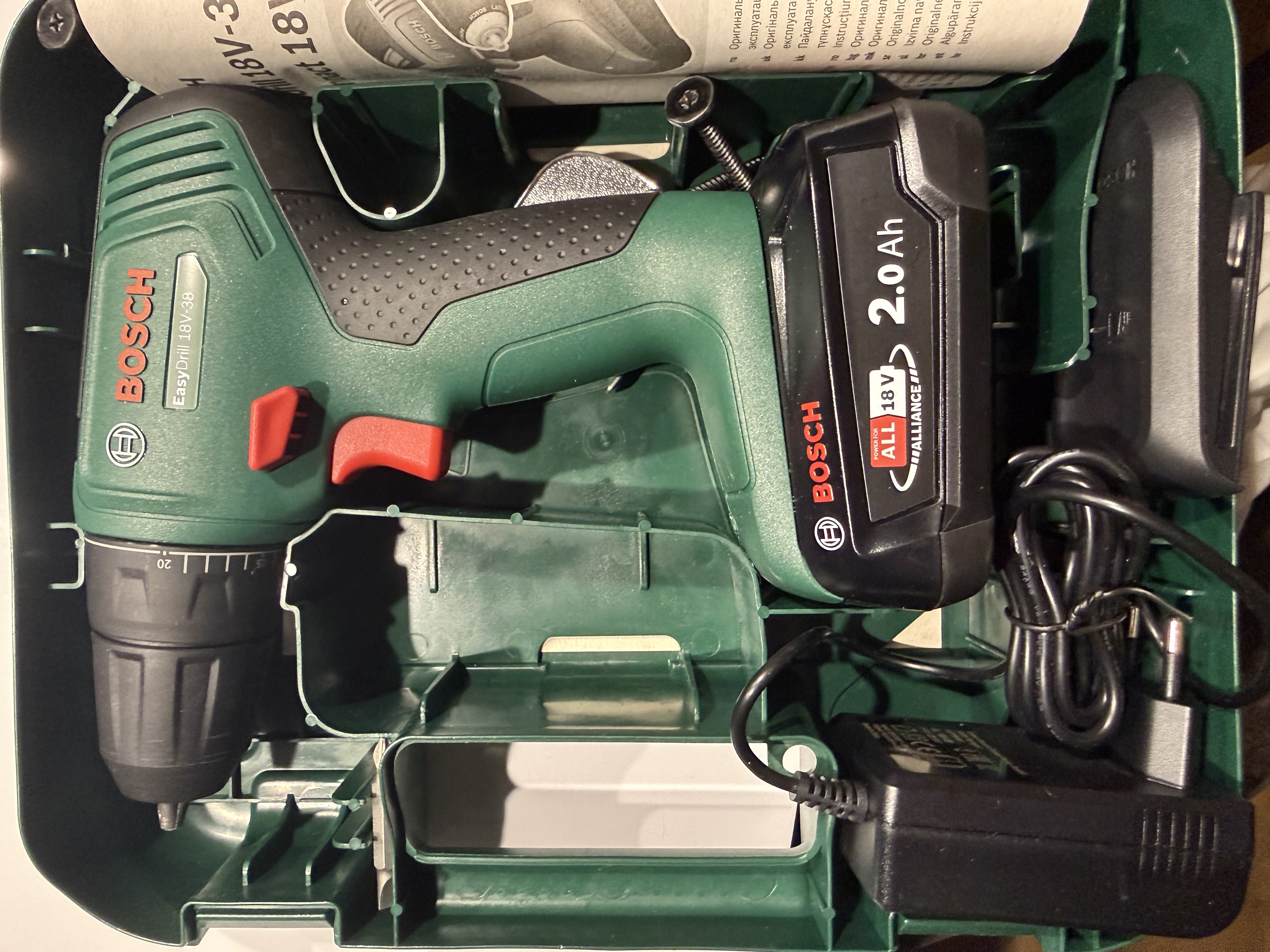 Bosch borrskruvdragare + bits