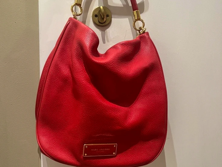 Marc jacobs, hobo, rød