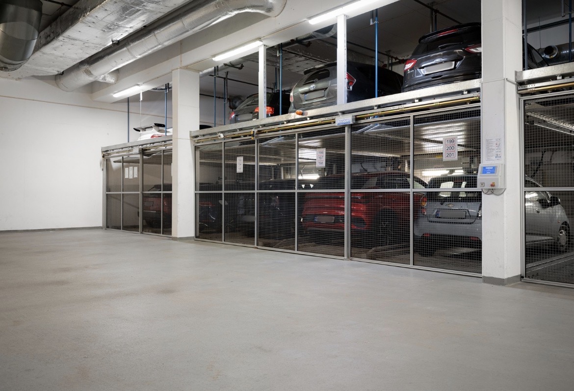 Oppvarmet garasjeplass i kværnerbyen