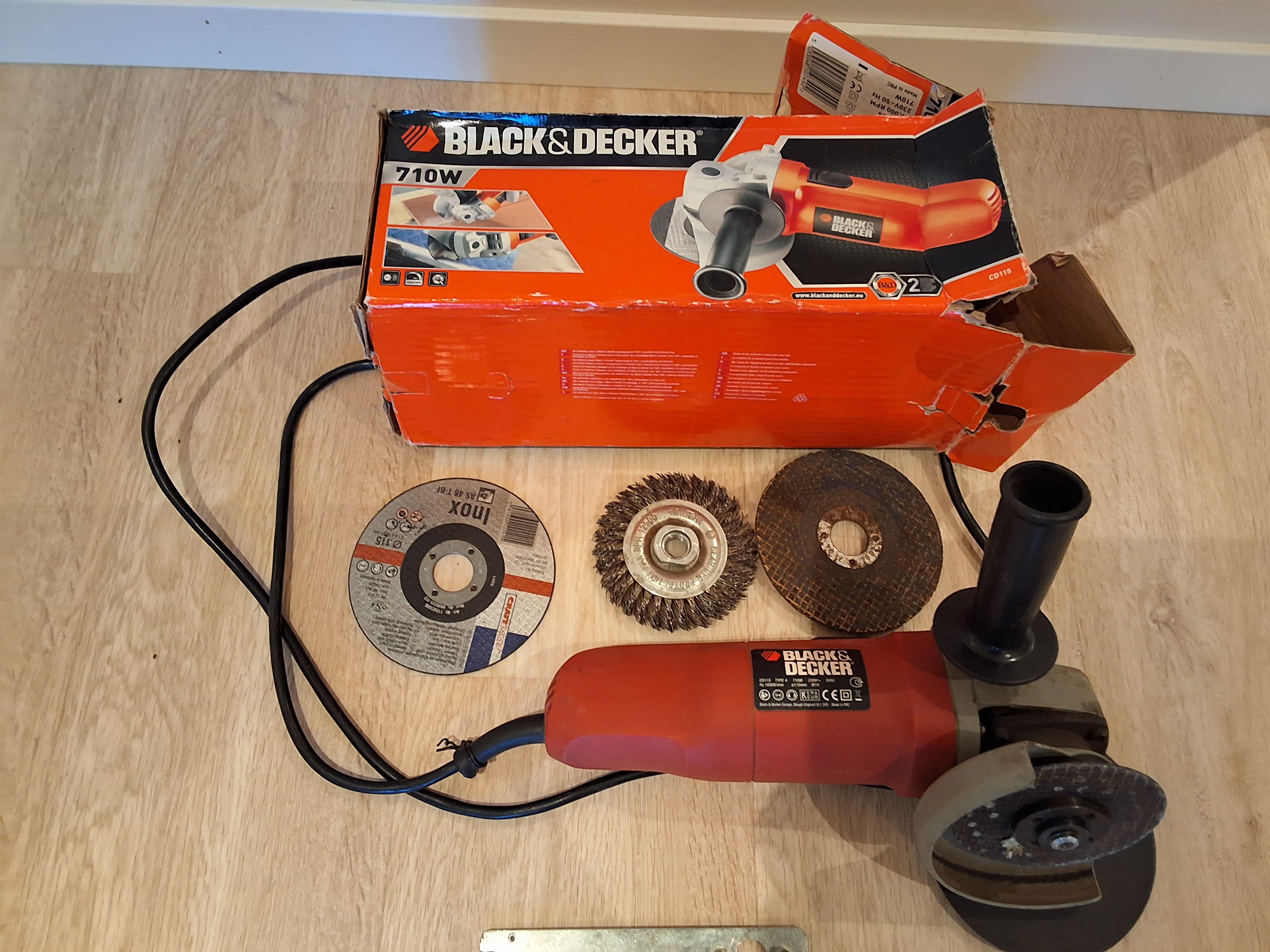 Black+decker mini grinder - 710w