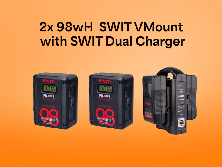 Vlock battery kit 98wh x2 with charger