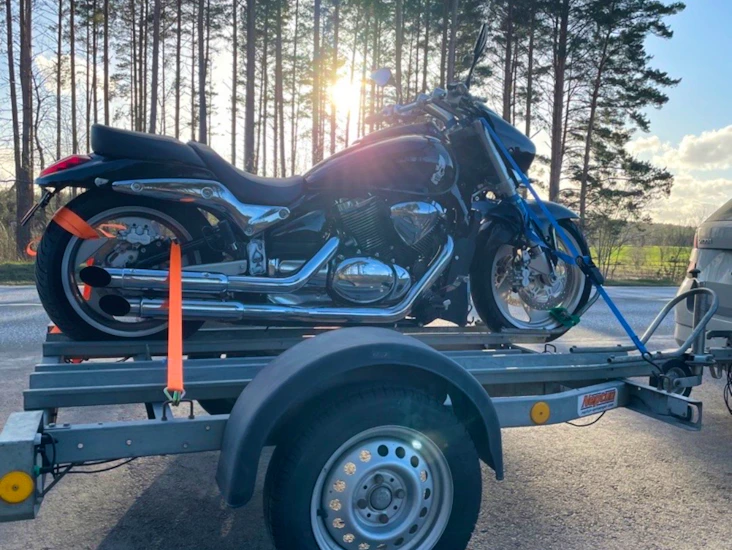 Mc släp för 2 hojar neptun