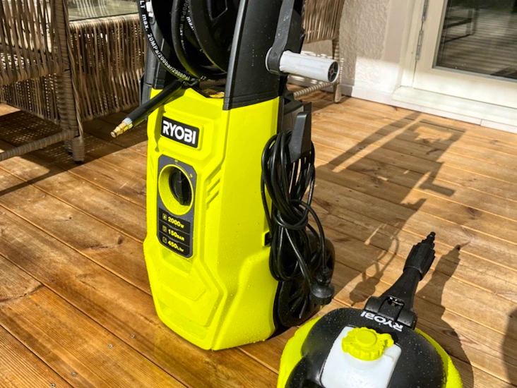 Ryobi högtryckstvätt 150 bar