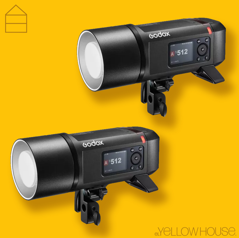 2x godox ad600 pro ii – high-power portable studio flash 