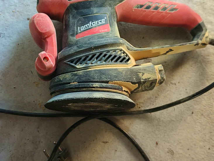 Tamforce epäkeskohiomakone 450w 125mm