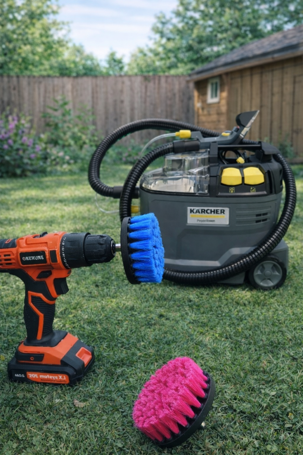 🧼✨ kärcher puzzi 8/1 + puhdistussetti vuokralle! ✨🧼