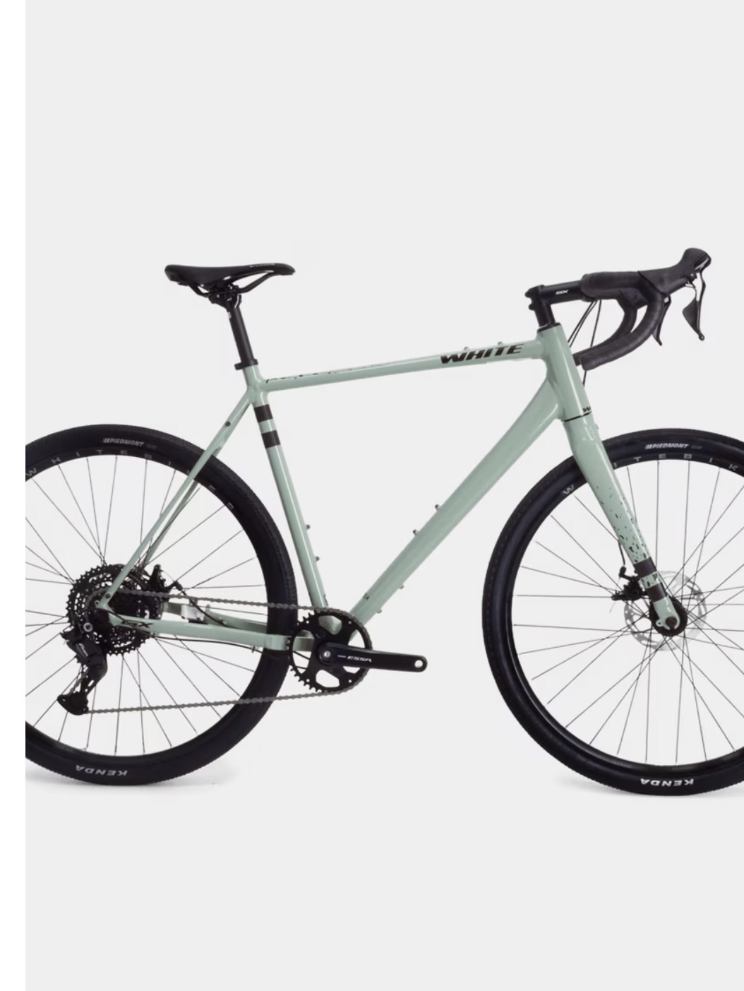 Gravelbike white small 52cm