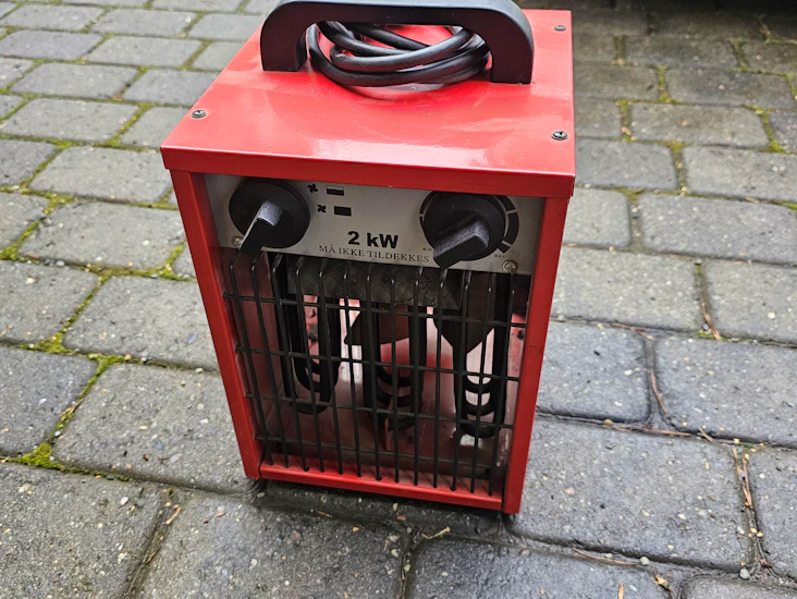 Byggevarmer/ vifteovn
