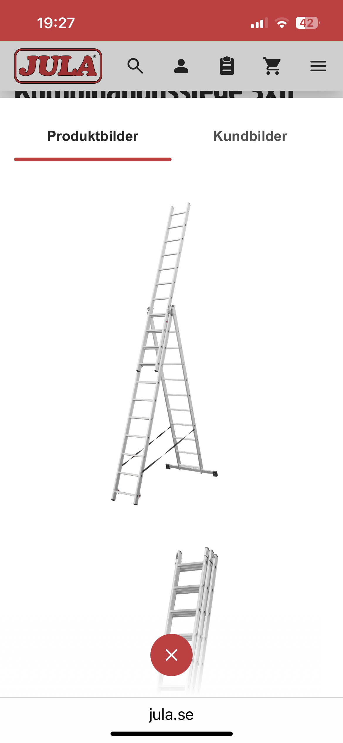 Kombinationsstege 5,5 m