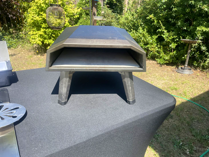 🔥 bella 12” gas pizza oven – easy setup for garden pizza nights!
