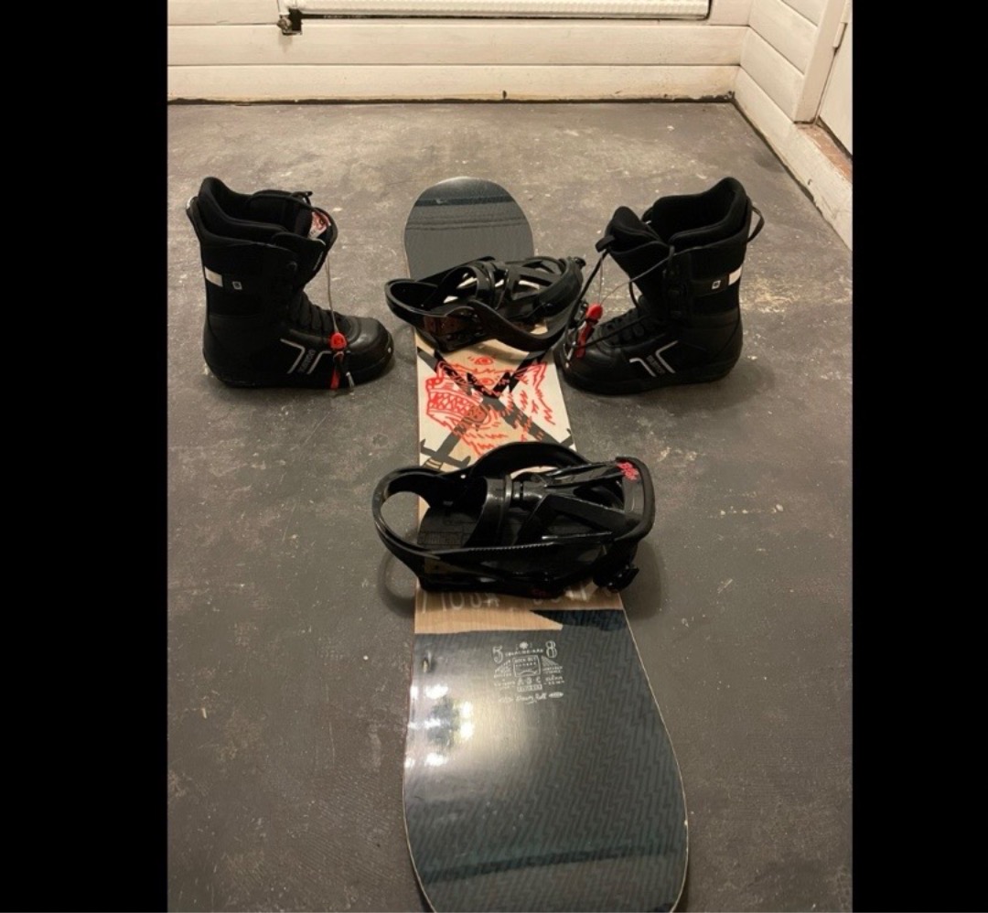 Snowboard salomon paket stl 43