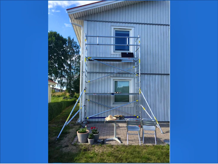 Byggställning, alufase 300, 5m arbetshöjd