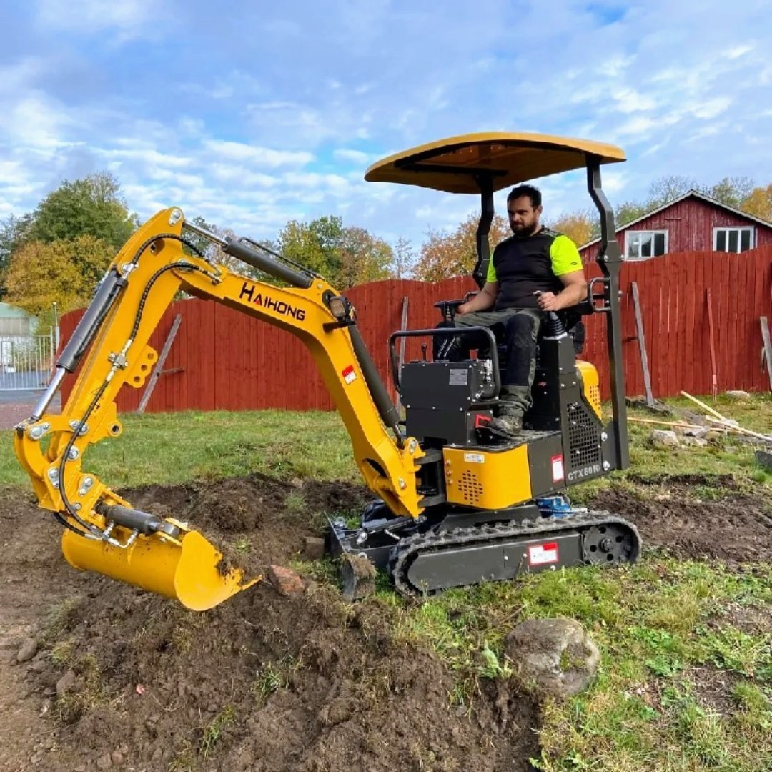 Kostnad Gravmaskin Med Forare