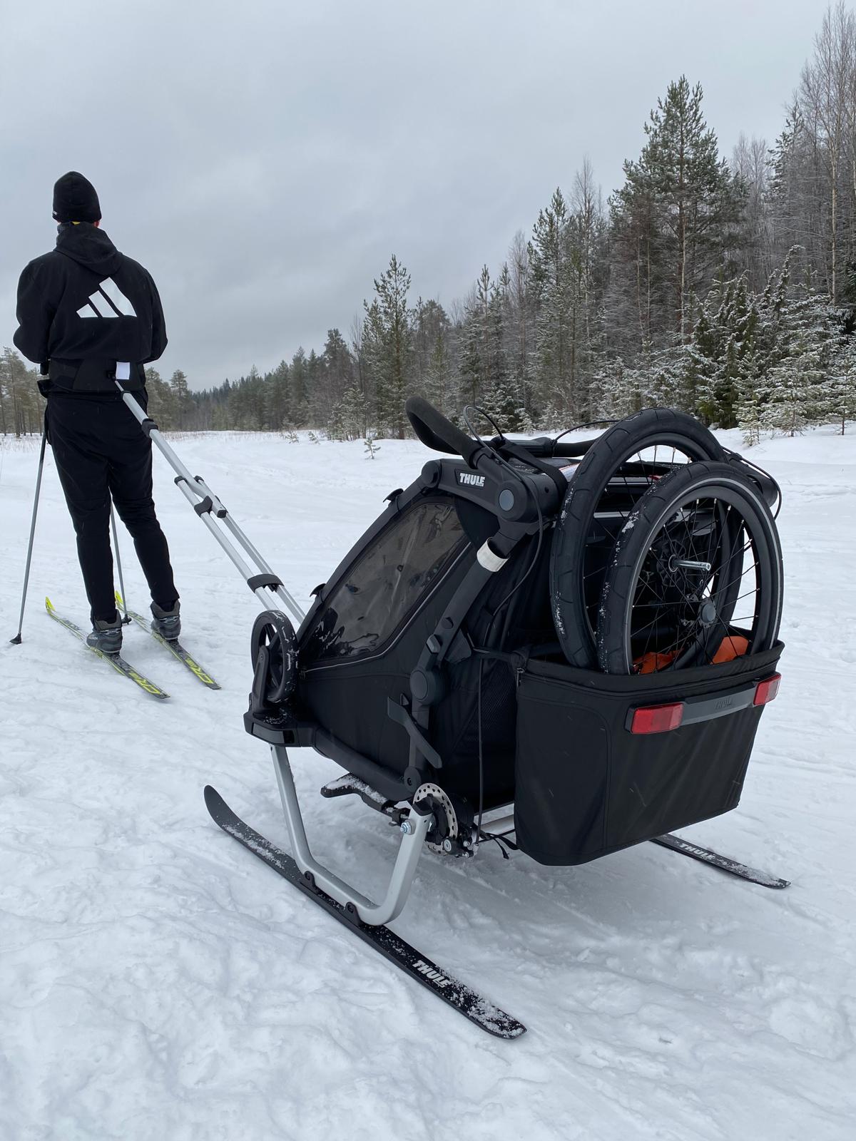 Skidkit för nya thule chariot 2