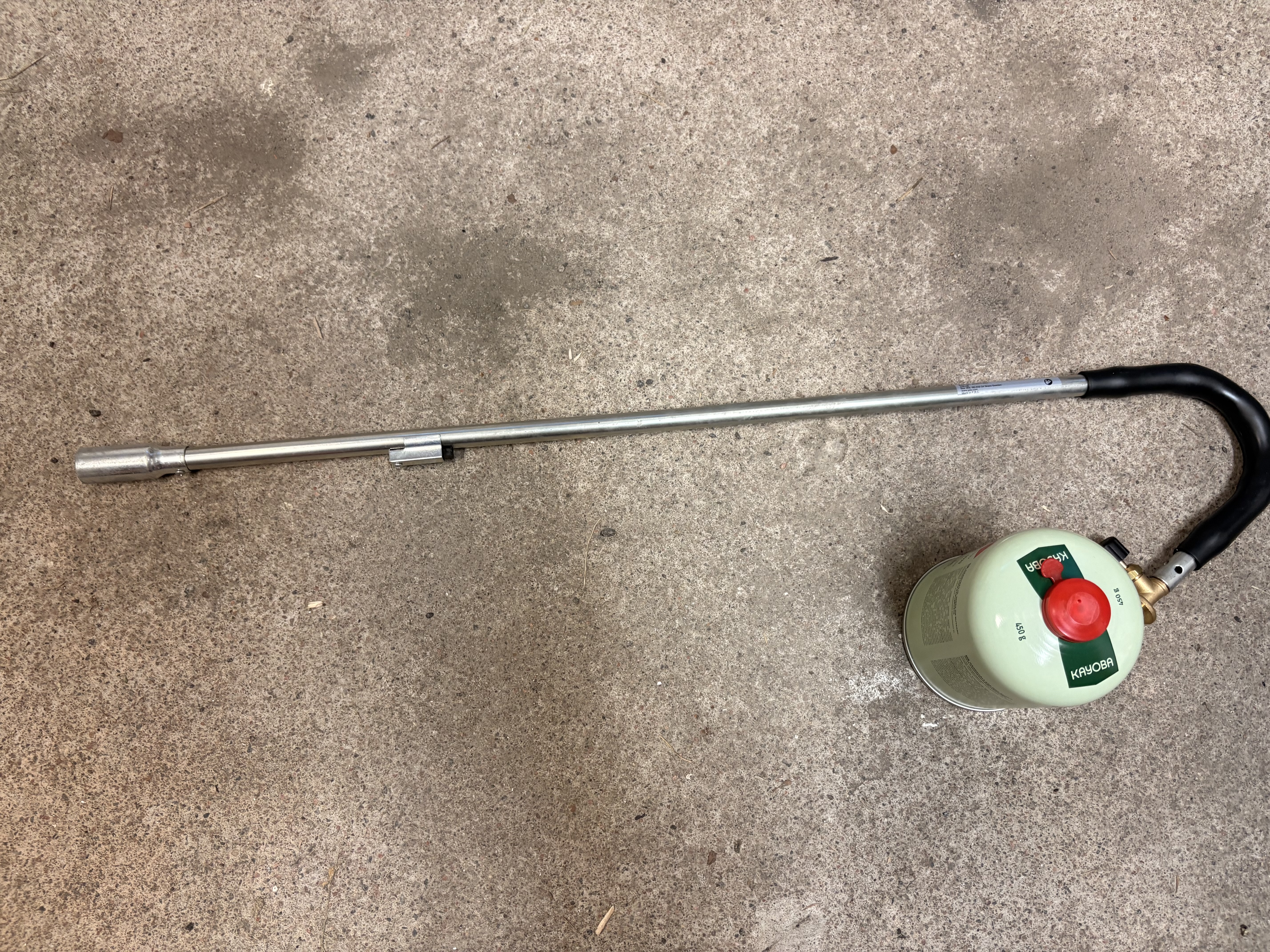 Ogräsbrännare weed burner 840mm