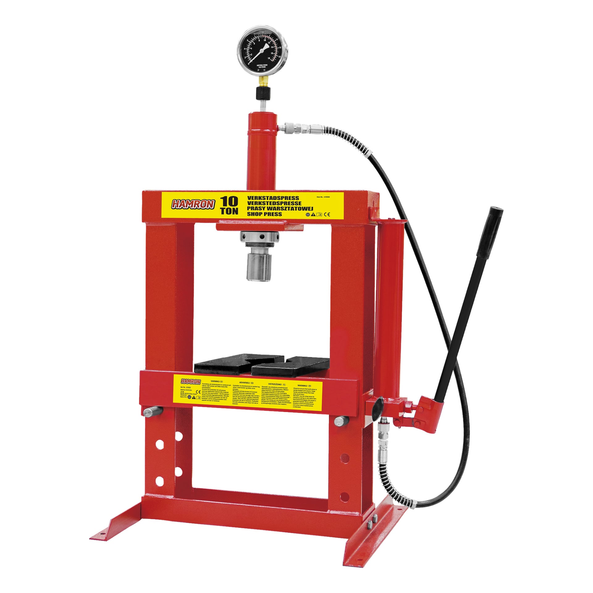 Verkstedspresse 10 tonn