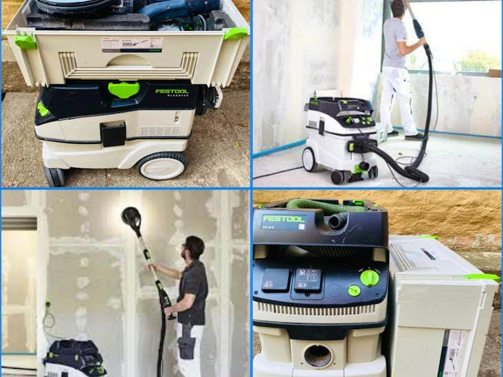 Proff festool planex veggsliper / gipssliper