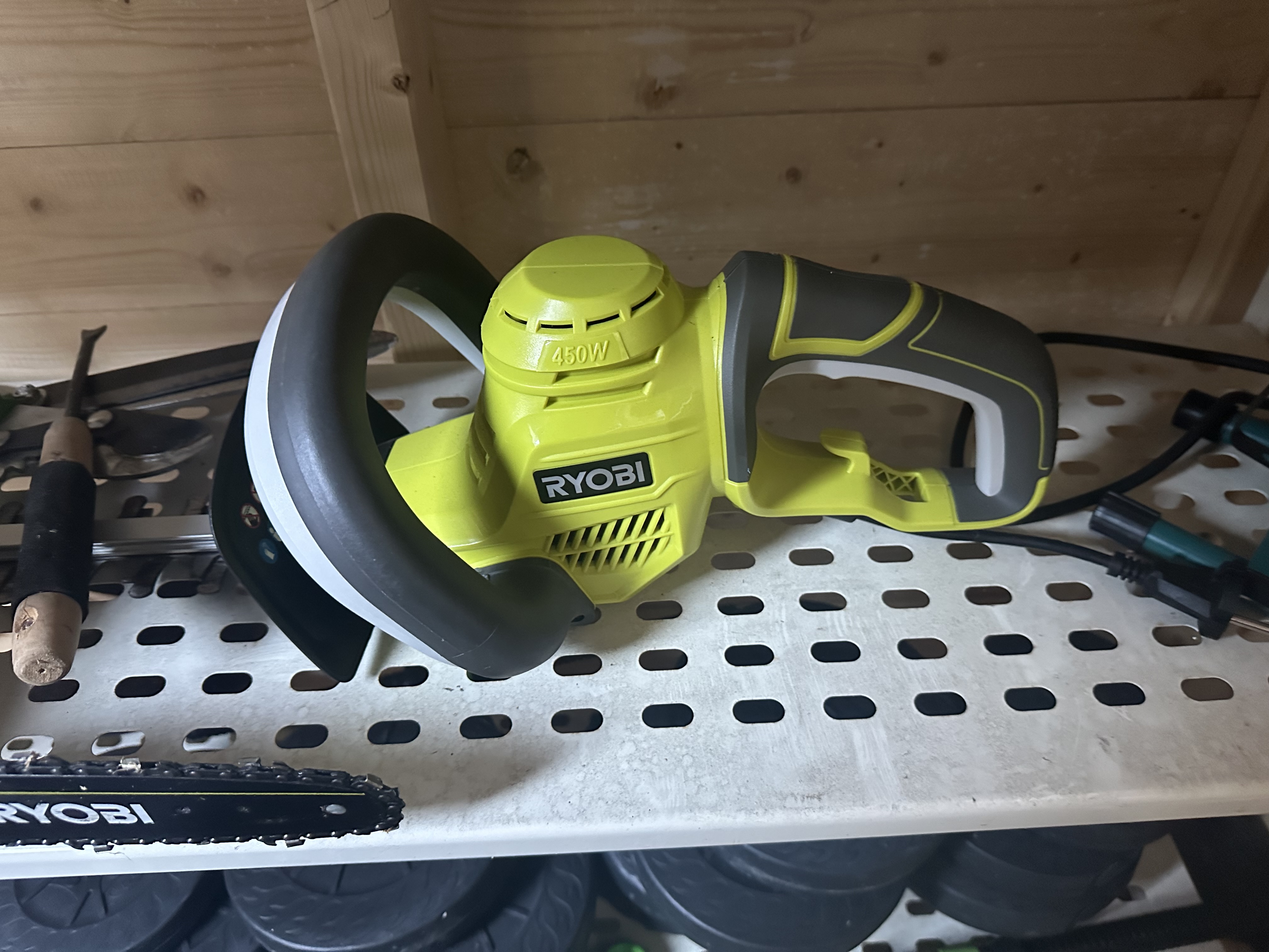 Elektrisk hekksaks, ryobi, kablet
