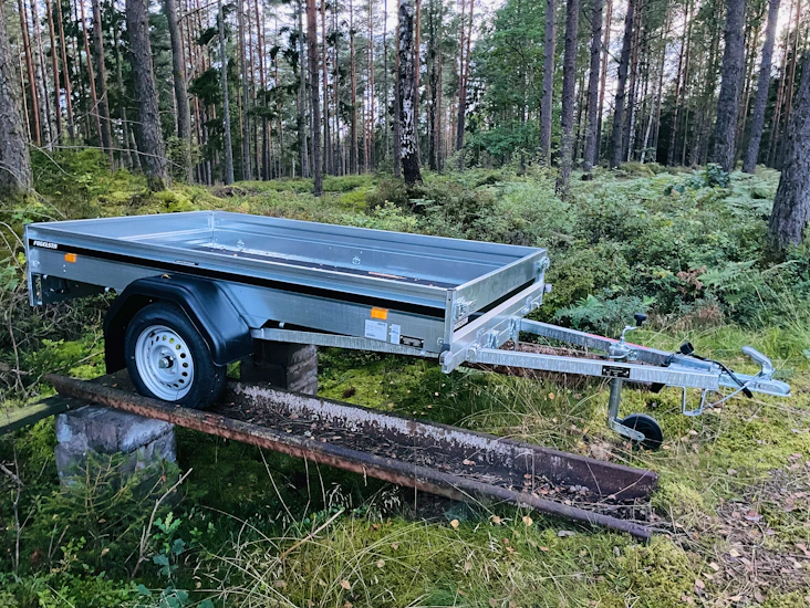 Släpvagn med tipp