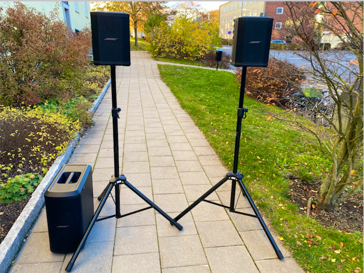 Bose s1 pro x2 + bose sub 1 - ultrakompakt pa