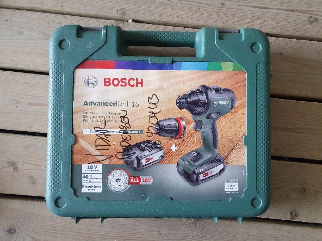 Bosch advanced drill 18