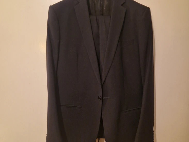 Svart märkeskostym herrkostym strl 50 (m) mörkblå filippa k