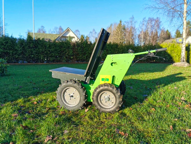 El driven minidumper 4x4 300kg last kap.