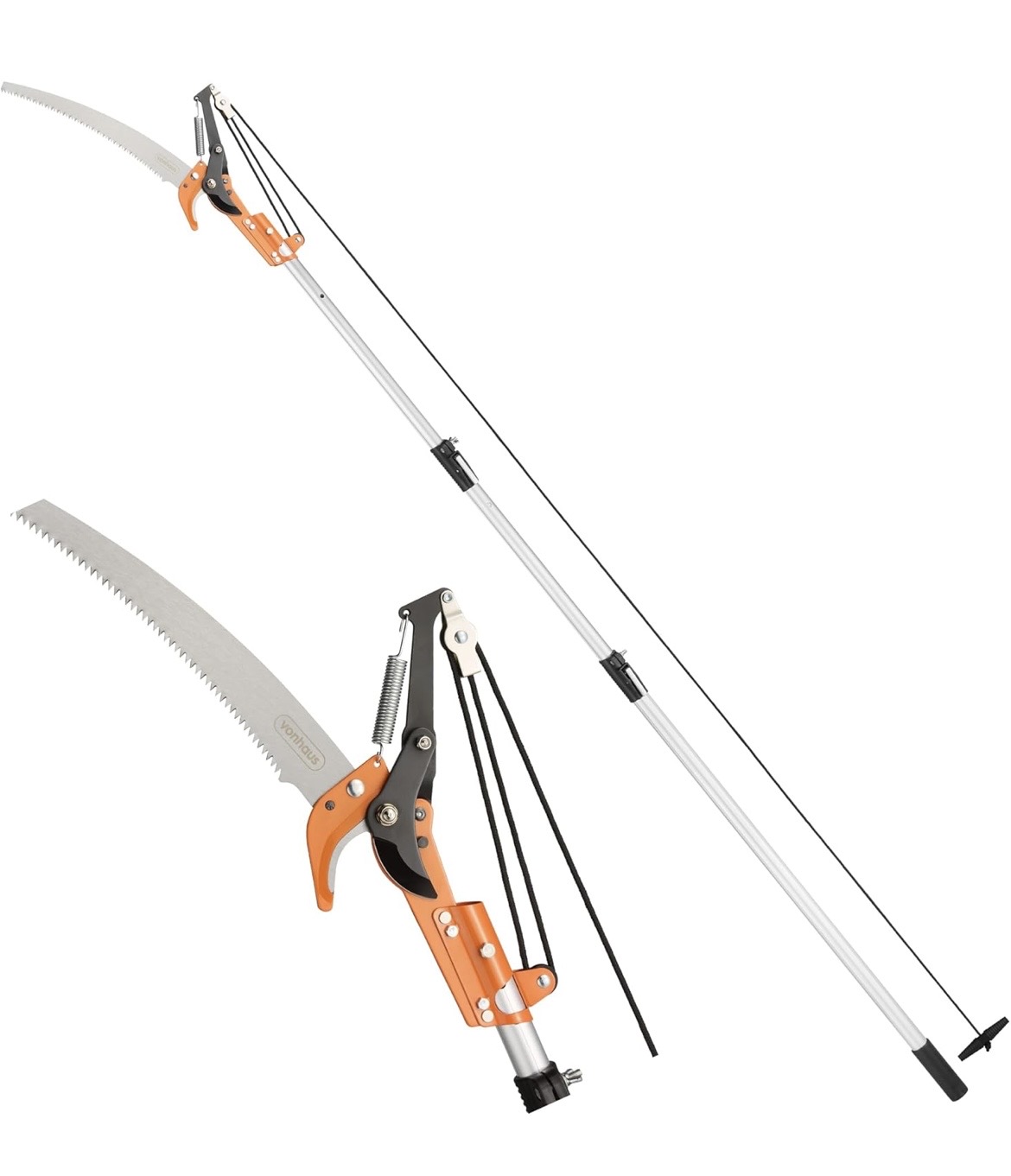 Tree pruner and cutting saw 330cm extendable reach 