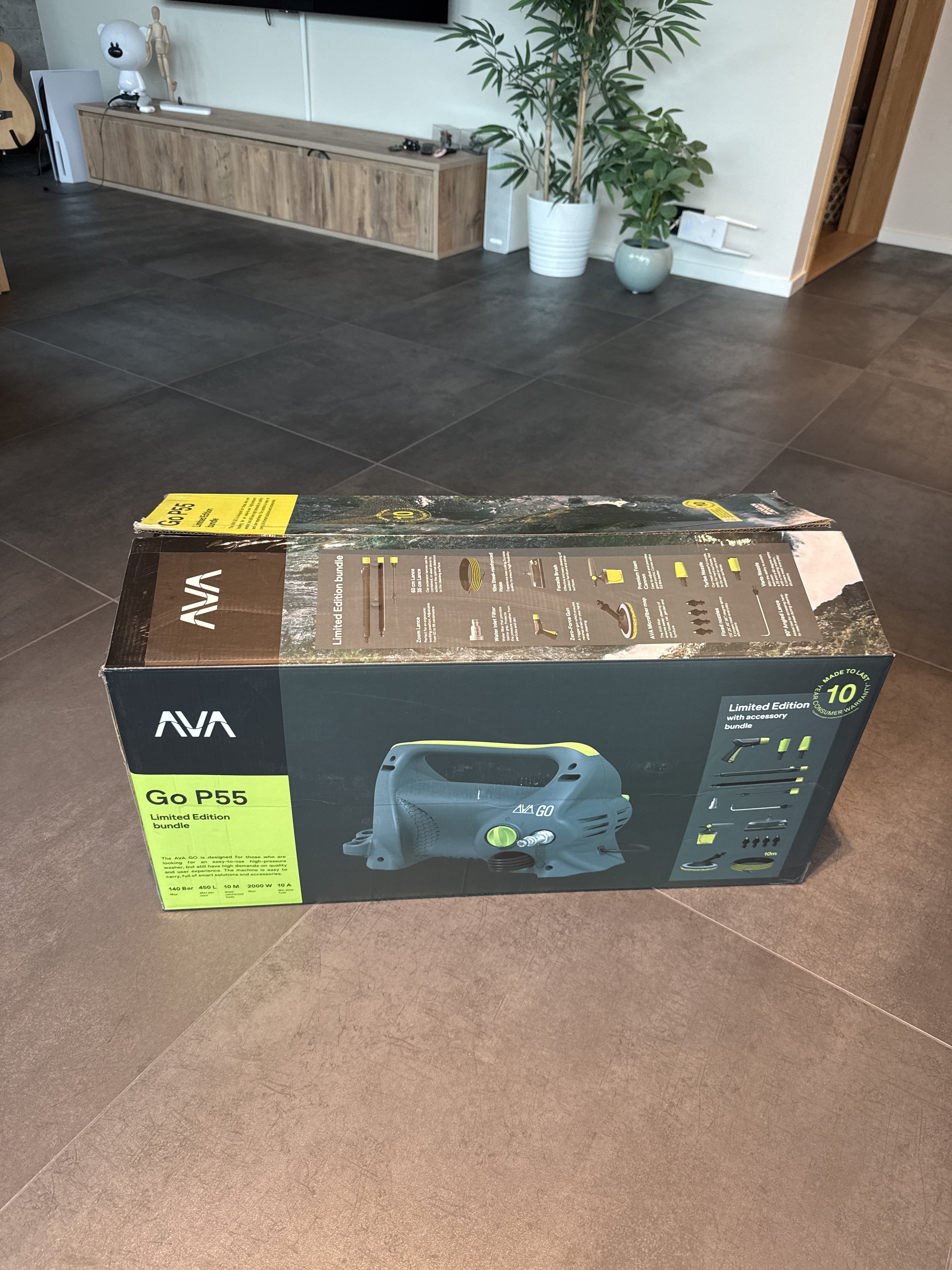 Ava go p55 høytrykksspyler 
