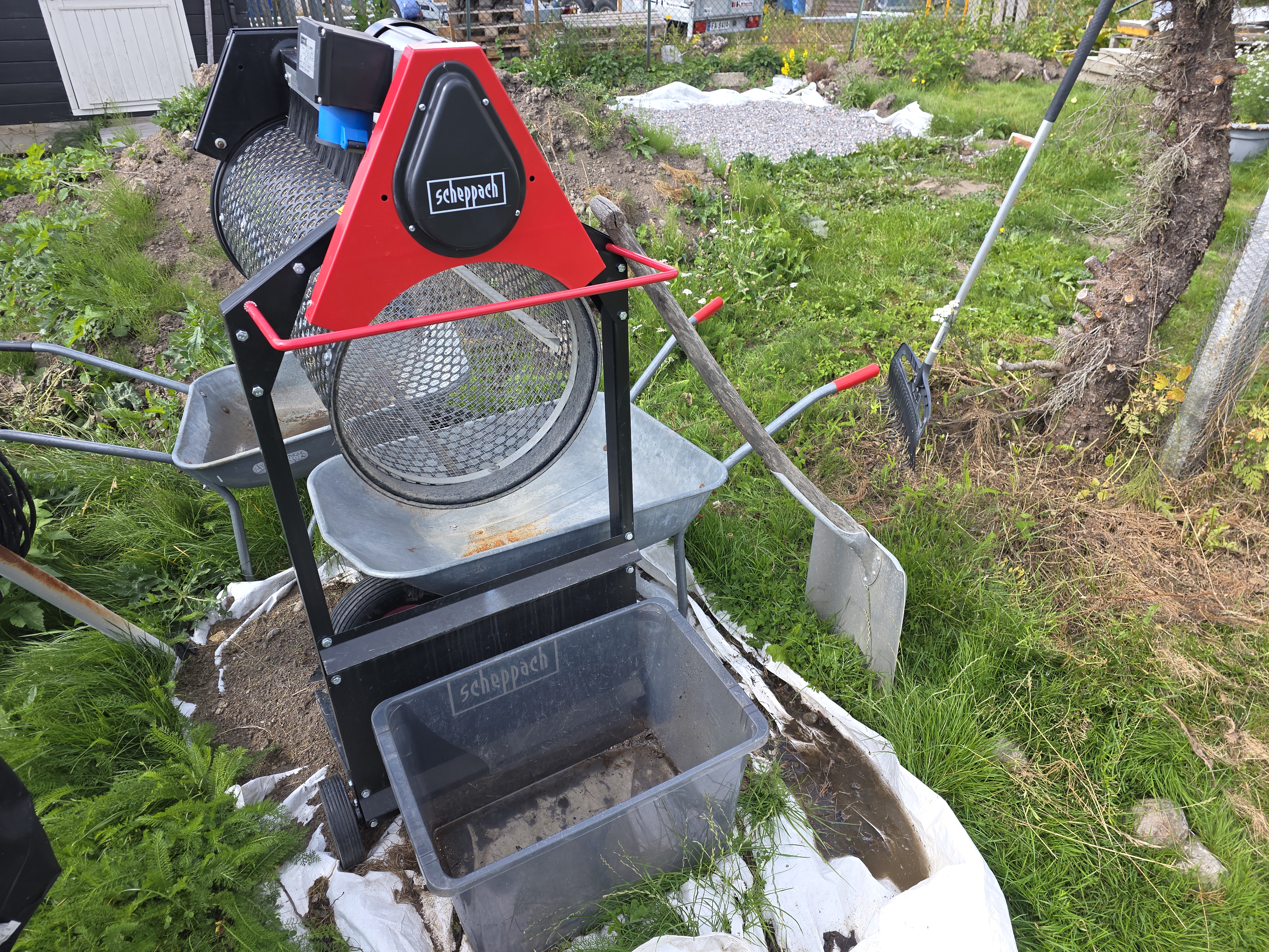 Scheppach rs400 jordsikt /soller