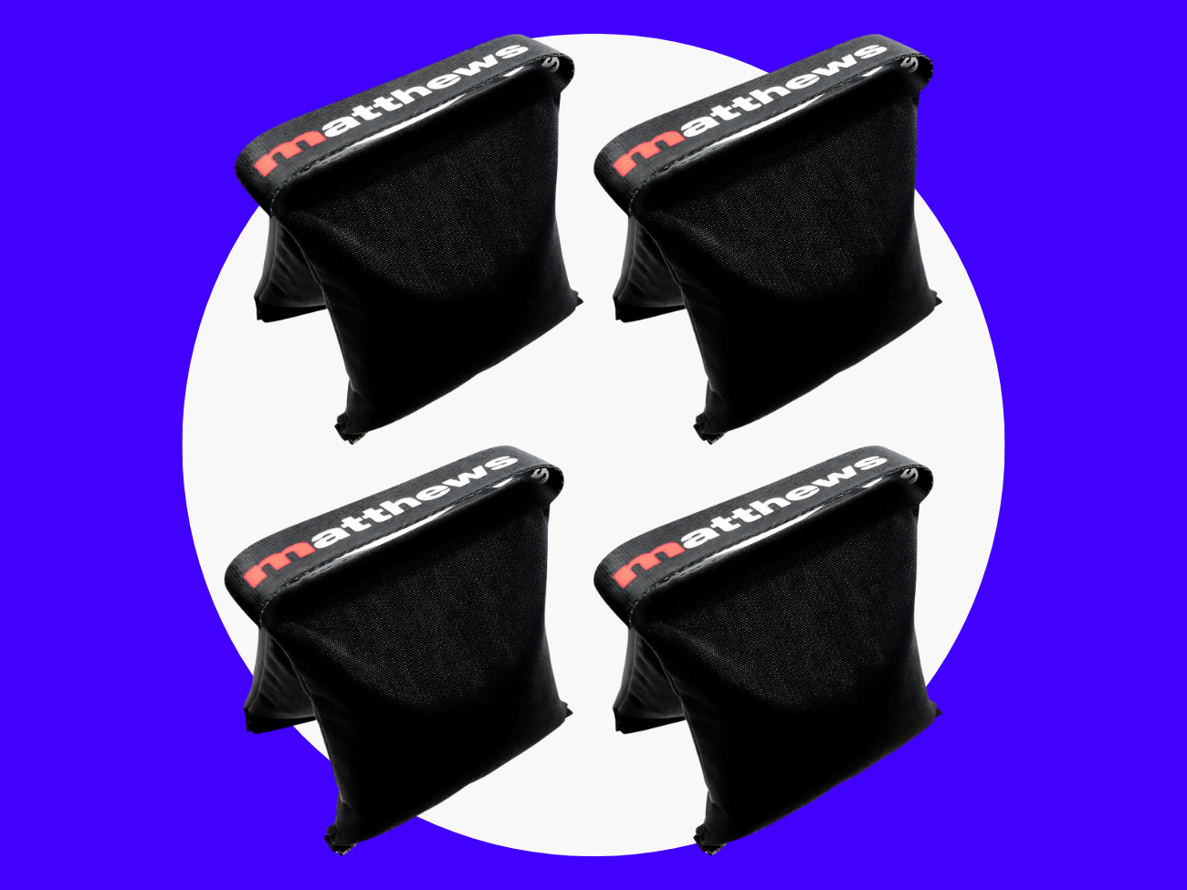 4 x matthews cordura sandbags 6.8kg