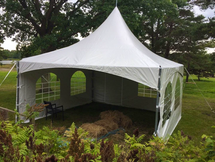 Partytält topptält 5*5 m 2,4 m i ytterkant