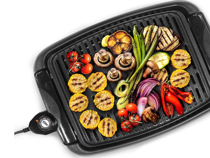 Transform your indoor cooking experience with the elite gourmet egl-3450 smokeless indoor electric bbq grill!