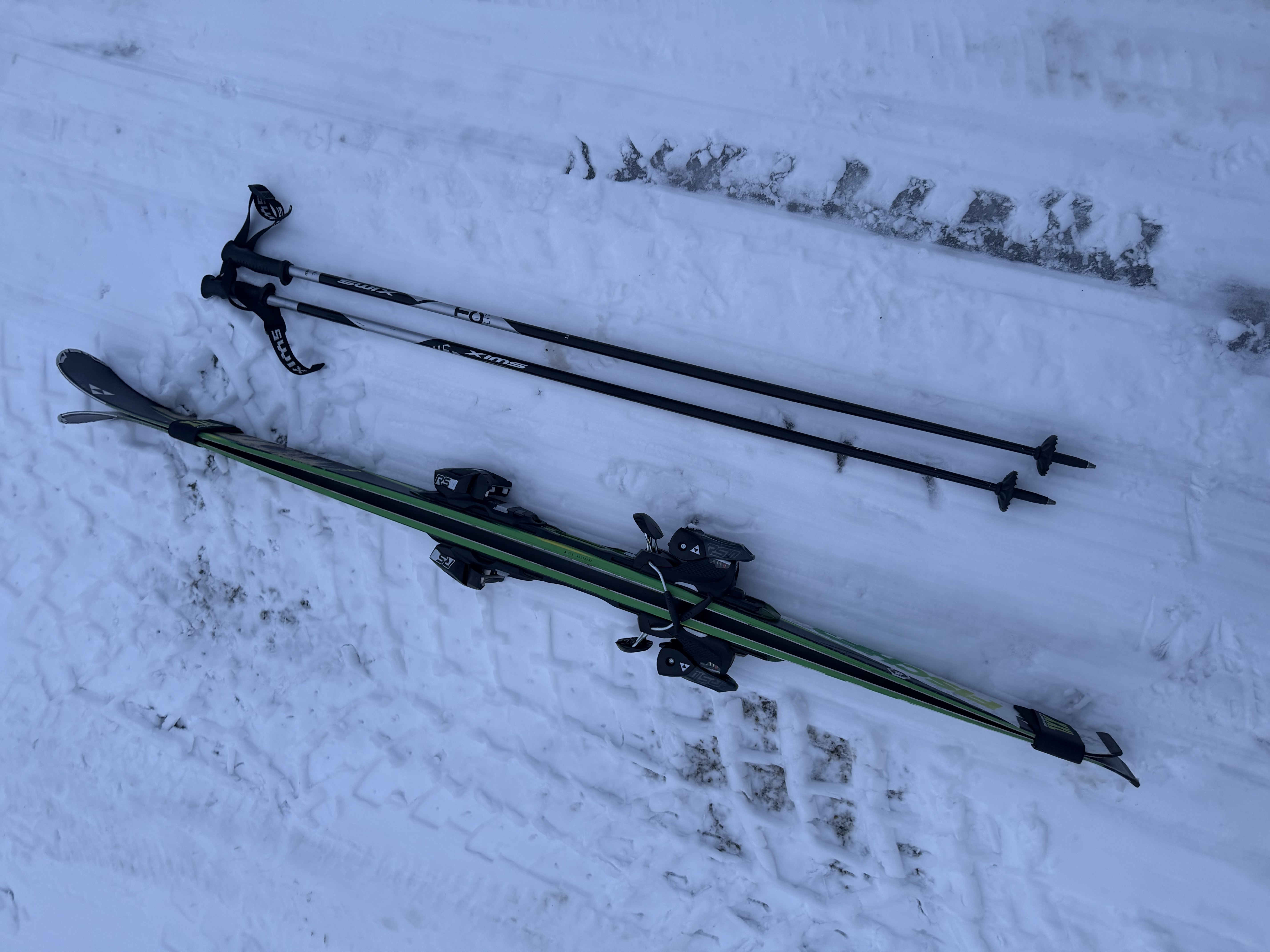Slalåmski med utstyr