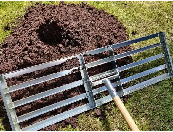 Dressraka galvaniserad stål