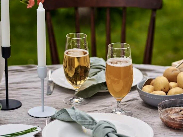 100 st ölglas uthyres