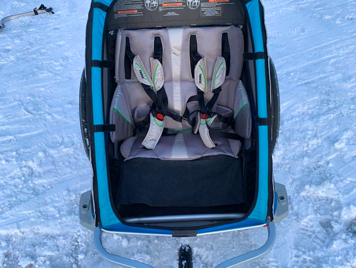 Thule chariot cx2 sykkel/joggevogn/pulk