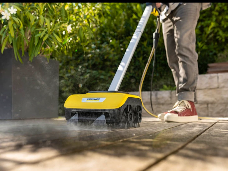 Ny kraftfull för altan/stenplattor