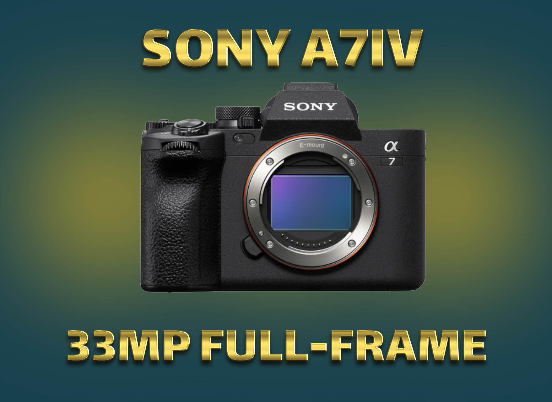 Sony a7 iv mirrorless camera body only+ 3 batteries and memory card