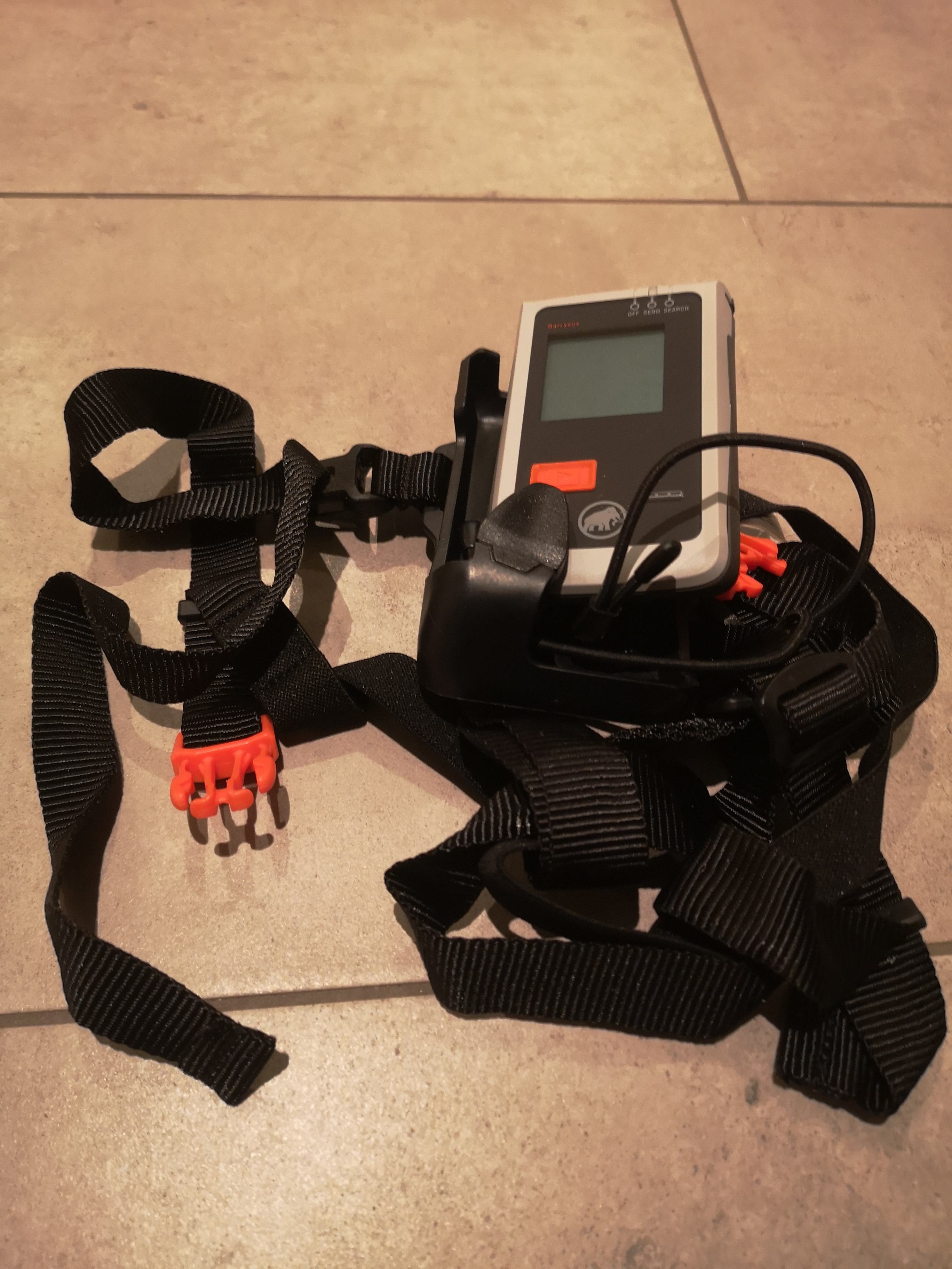 Skredsøker, skredstang, isøks, vindsekk, spade