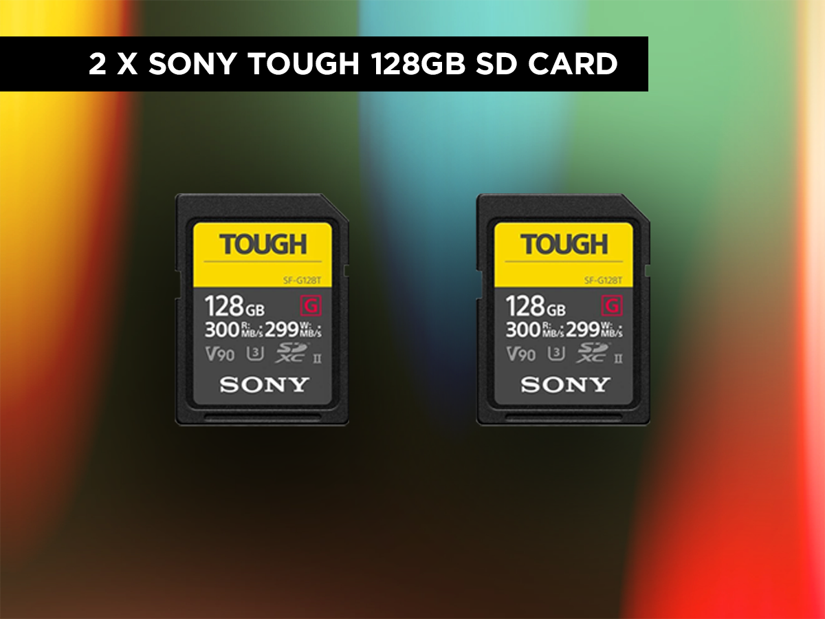 Sony tough 128gb v90 sd card g series