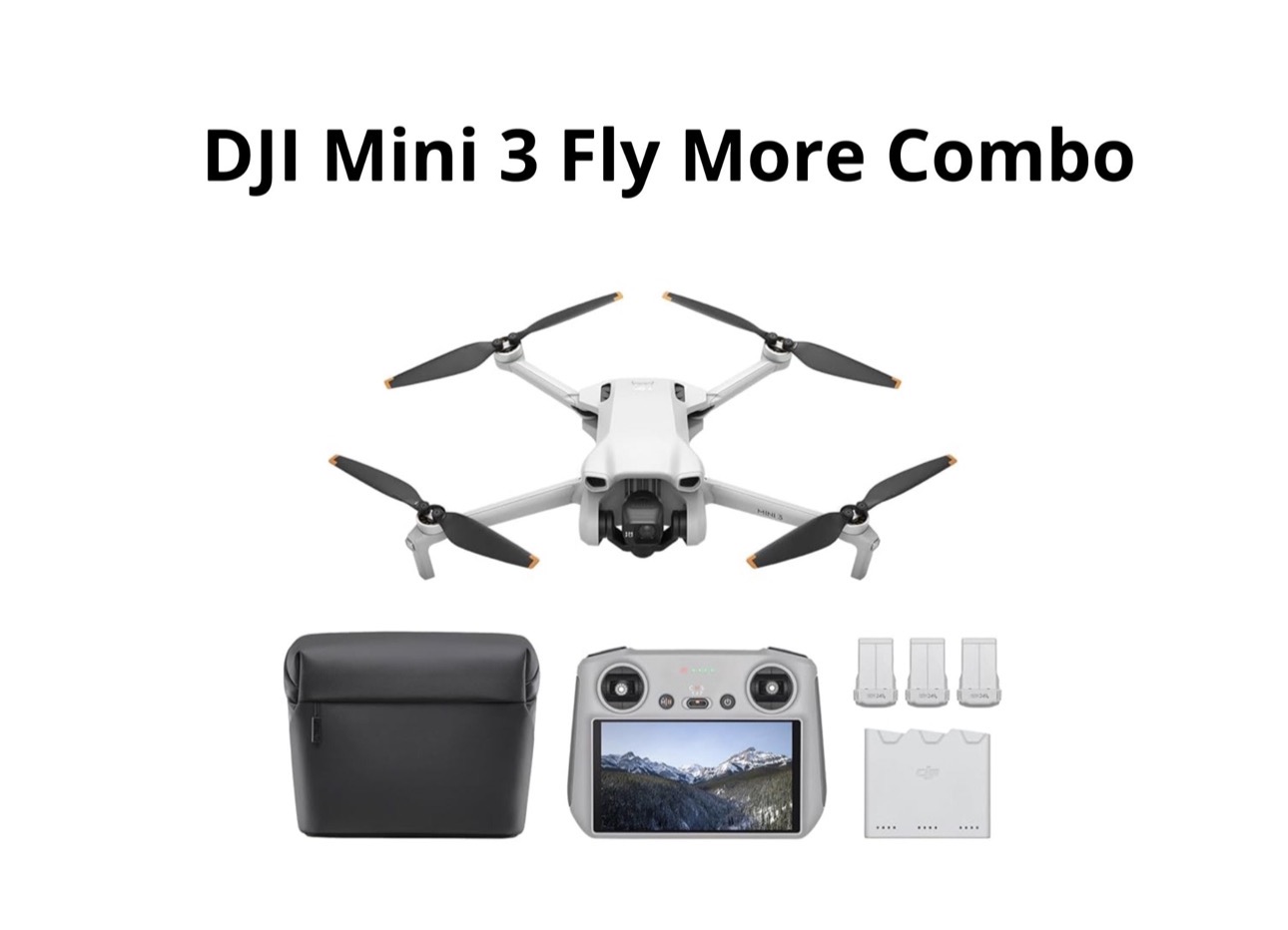 Dji mini 3 - fly more combo drone